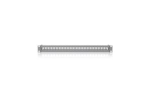 1693537_3 - Mediatech Ubiquiti UACC-Rack-Panel-Patch-Blank-24 24 Port Keystone Leerpanel, 1HE, grau