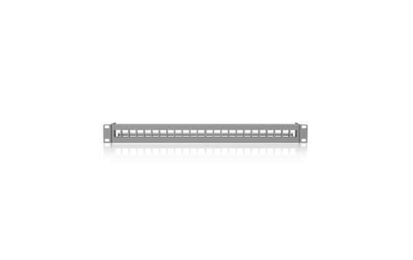 1693537_3 - Mediatech Ubiquiti UACC-Rack-Panel-Patch-Blank-24 24 Port Keystone Leerpanel, 1HE, grau
