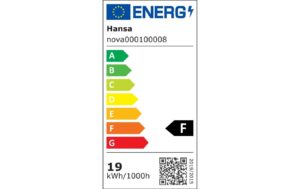 Hansa LED Bildschirmleuchte Nova 20 Watt, schwarz