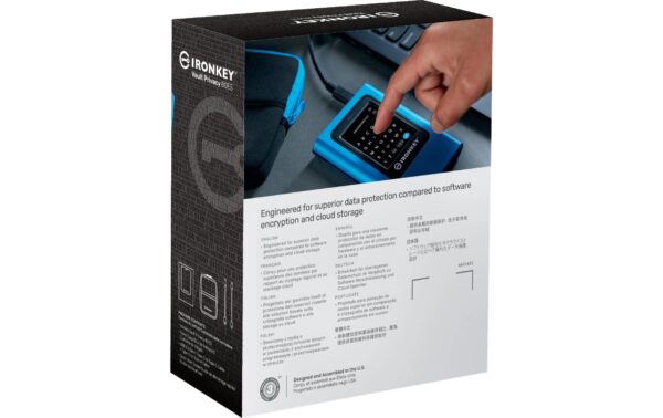 1694648_5 - Mediatech SSD Kingston IronKey VaultPrivacy 80 3840GB USB3.2 Gen1 (Type-C), 256bit-AES, FIPS 197