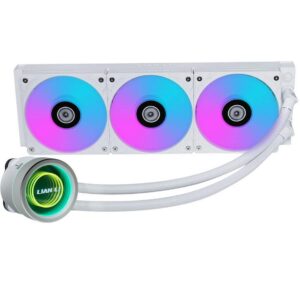 Wasserkühler Lian Li Galahad  2 360 Trinity AMD und Intel, Weiss, ARGB