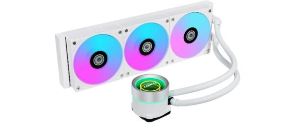 Wasserkühler Lian Li Galahad  2 360 Trinity AMD und Intel, Weiss, ARGB