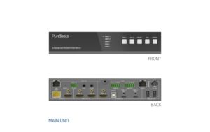 PureTools PT-PSW-52KVM 18-Gbit,2xUSB-A,HDMI,USB-B RX Seite