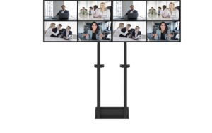 1695675_3 - Mediatech Neomounts ADM-875BL2 Doppelbildschirm-Adapter, schwarz