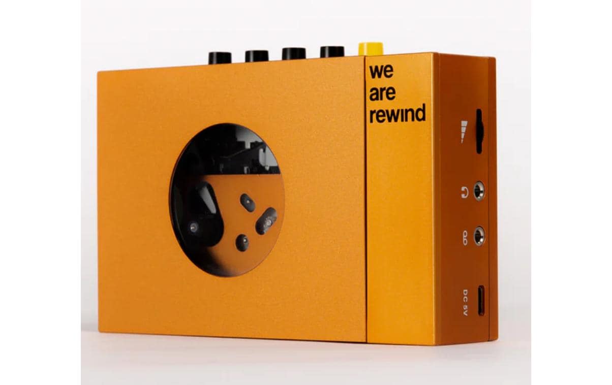 1696139_1 - Mediatech we are rewind, BT Cassette Player, orange Portable BT Cassetten Player, orange