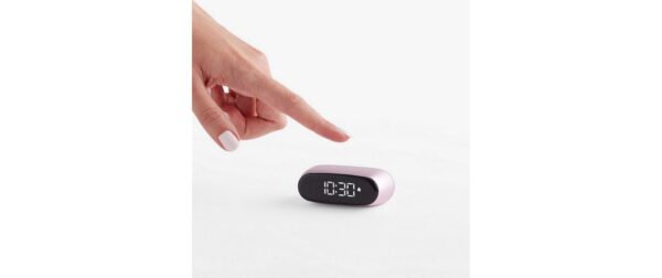 Lexon Digitalwecker Minut LCD, inkl. USB-C Ladekabel, Rosa