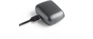 Lexon Digitalwecker Minut LCD, inkl. USB-C Ladekabel, Dunkelgrau