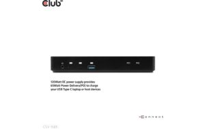 1697231_4 - Mediatech Club 3D, Universal Dockingstation DisplayPort/HDMI KVM Switch