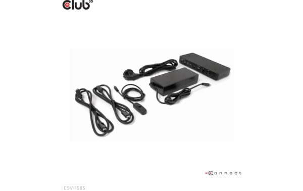 1697231_7 - Mediatech Club 3D, Universal Dockingstation DisplayPort/HDMI KVM Switch