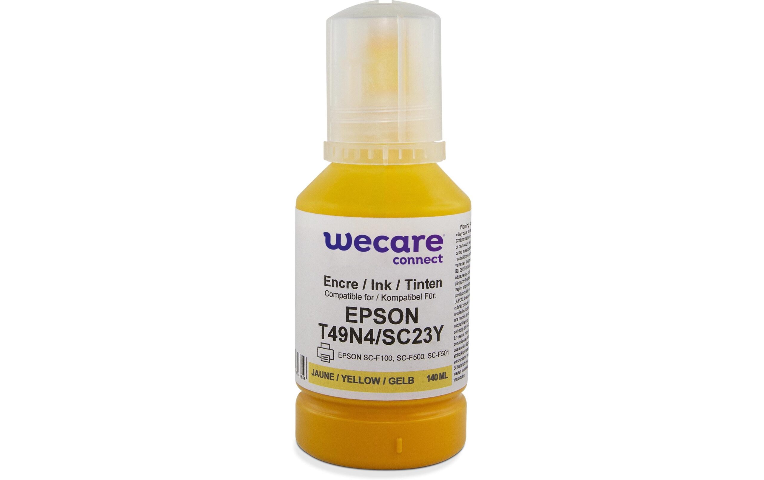 1697464 - Mediatech WeCare Sublimationstinte T49N4 yellow T49N4 yellow, 140ml
