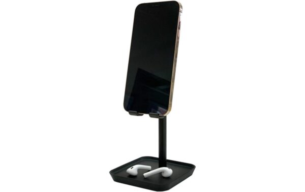 Kikkerland Smartphone Ständer Schwarz, adjustable