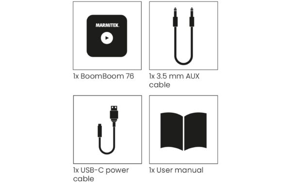 1699441_6 - Mediatech Marmitek BoomBoom 76 Bluetooth Musik-Empfänger