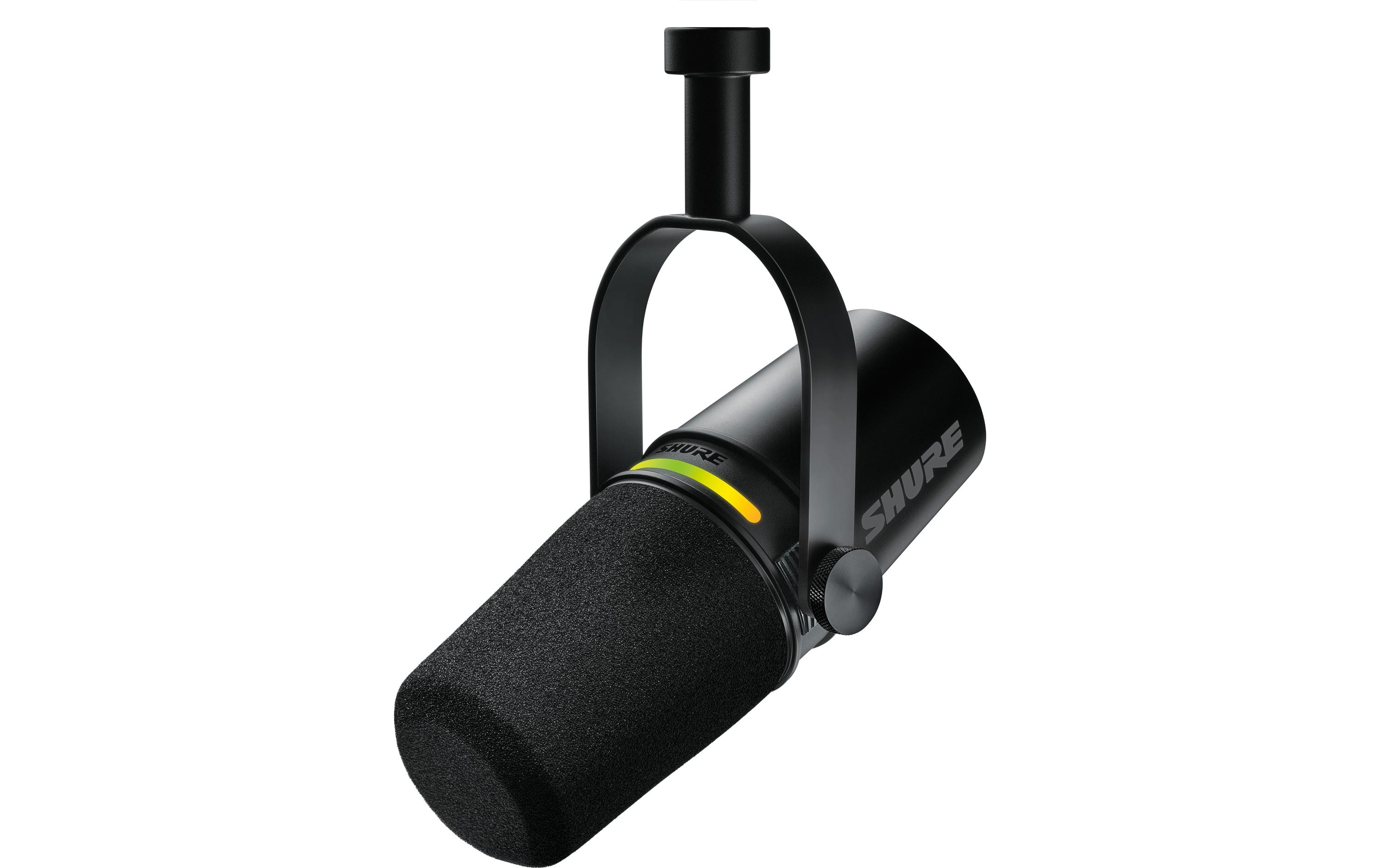 Shure MV7+-K XLR/USB Podcast Mikrofon, schwarz