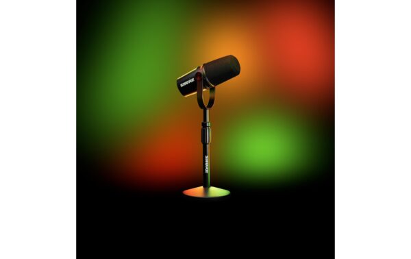 Shure MV7+-BNDL Podcast Mikrofon, schwarz inkl. Stativ