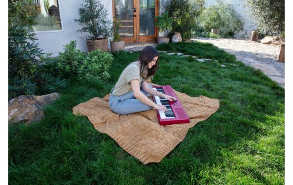 Roland GO:KEYS 3 Dark Red Music Creation Keyboard, 61-Tasten, rot
