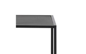 AC Design Bücherregal Seaford MDF/Stahl, 114x35x185 cm, Schwarz