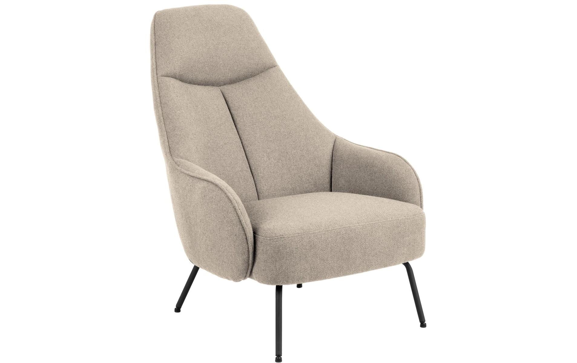 1702457_1 - Mediatech AC Design Sessel Texas Stahl/Textil, 73x92x98 cm, Beige