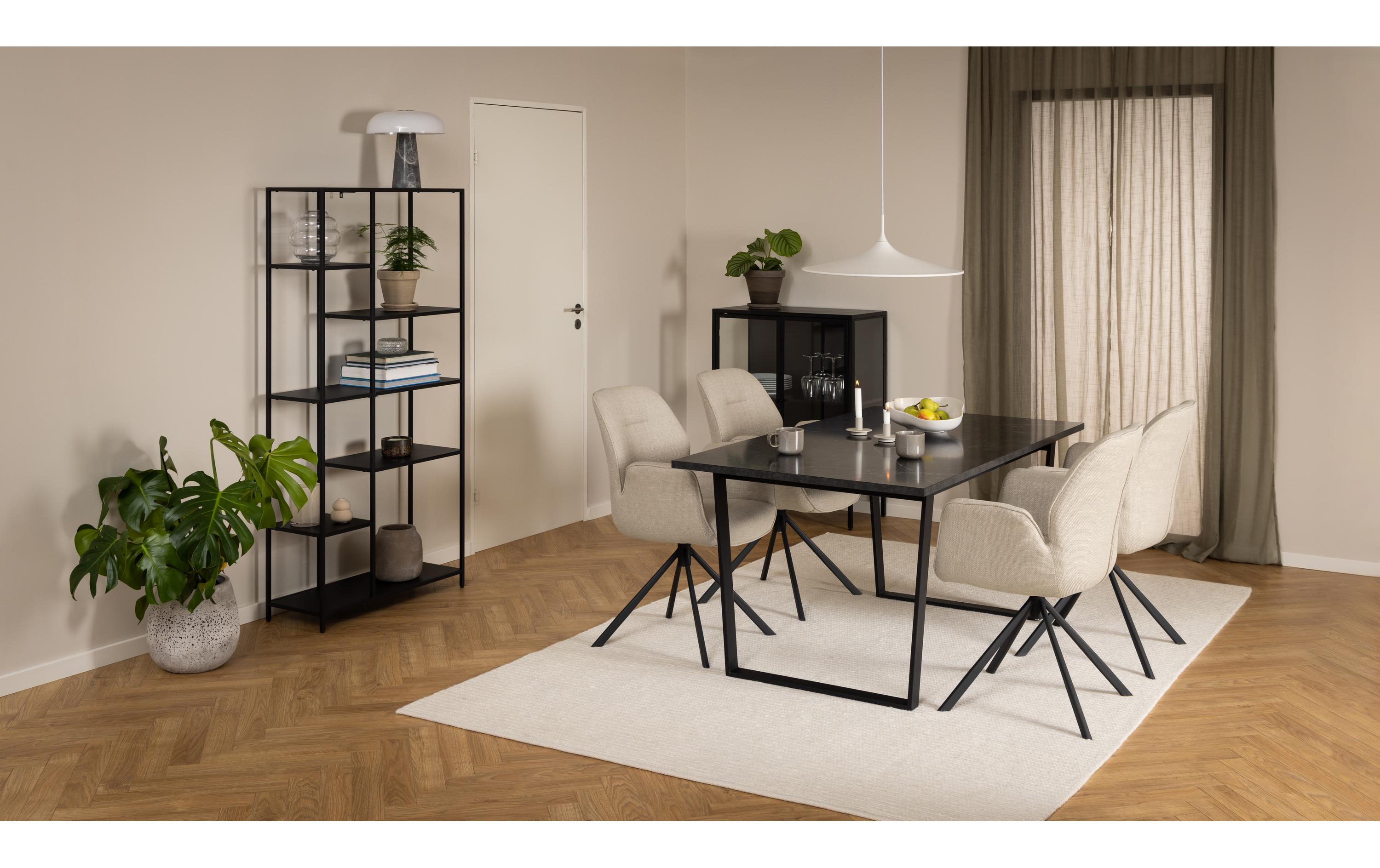 1702461_1 - Mediatech AC Design Regal Newcastle Stahl, 79,5x30x165 cm