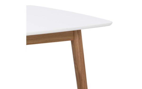 1702474_3 - Mediatech AC Design Esstisch Nagano MDF/Eiche, 150x80x75,5 cm, Weiss/Braun