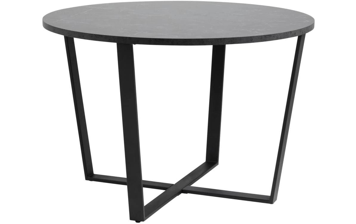 1702478 - Mediatech AC Design Esstisch Amble Stahl/Melamin, Ø110x75 cm, Schwarz kaufen Schweiz | Mediatech.ch