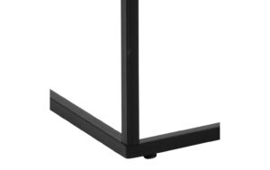 1702491_2 - Mediatech AC Design Couchtisch Barossa Stahl, 110x55x45 cm, Weiss marmoriert