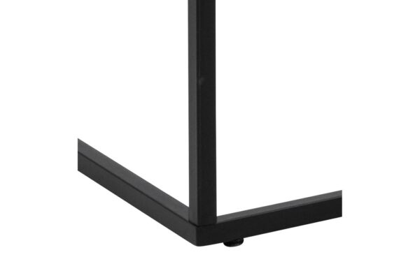 1702491_2 - Mediatech AC Design Couchtisch Barossa Stahl, 110x55x45 cm, Weiss marmoriert