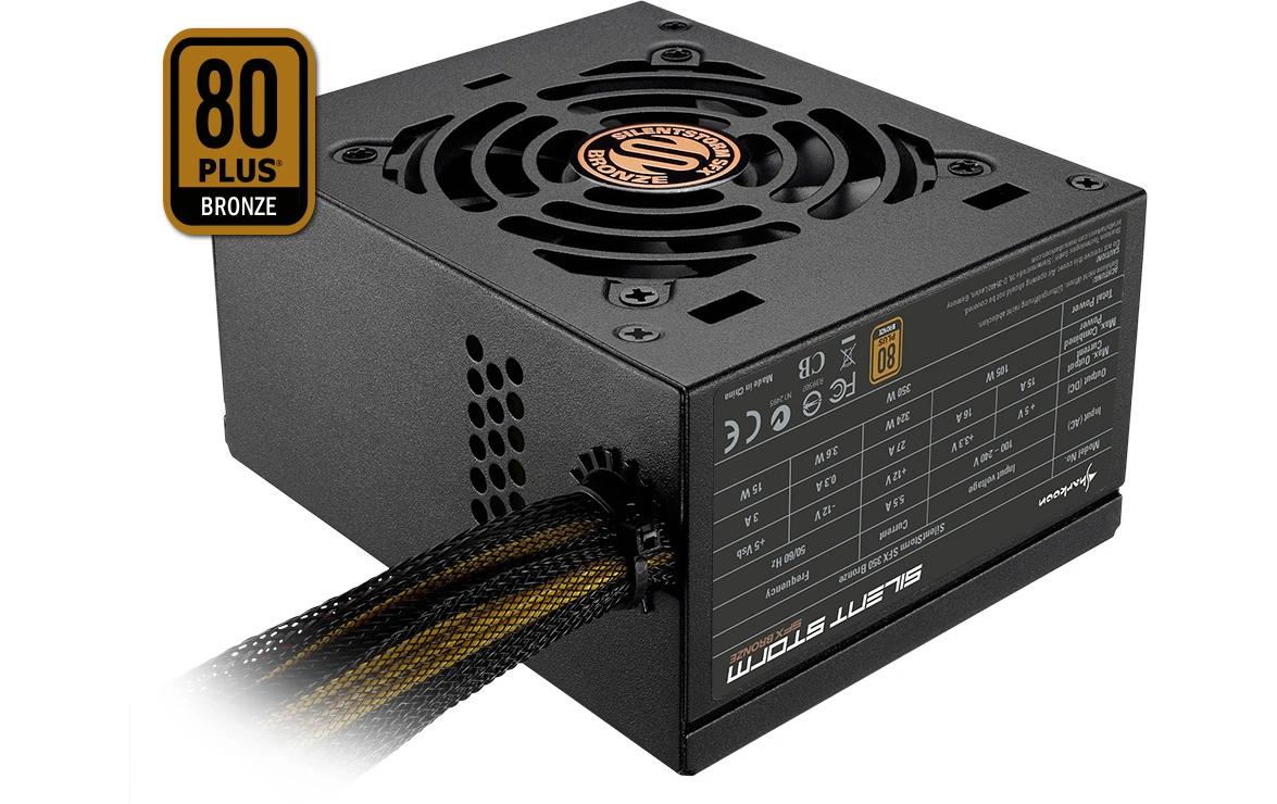 1703053_1 - Mediatech Netzteil Sharkoon SilentStrom SFX 450 80 PLUS Bronze