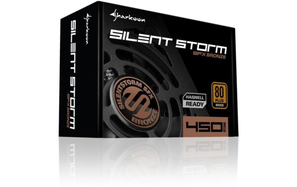 1703053_2 - Mediatech Netzteil Sharkoon SilentStrom SFX 450 80 PLUS Bronze
