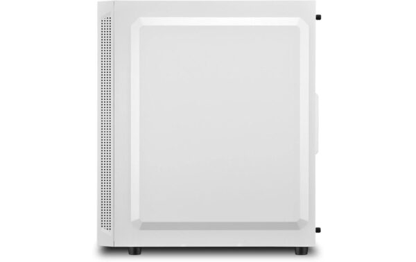 1703207_6 - Mediatech Sharkoon RGB Slider White ATX, 1x U2, 2x U3, Tempered Glass, 1x 120