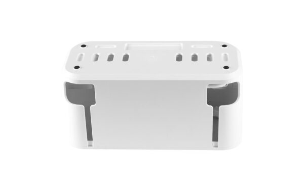 STEFFEN Kabelbox 5xT13 mit Schalter, weiss inkl. Steckdosenleiste