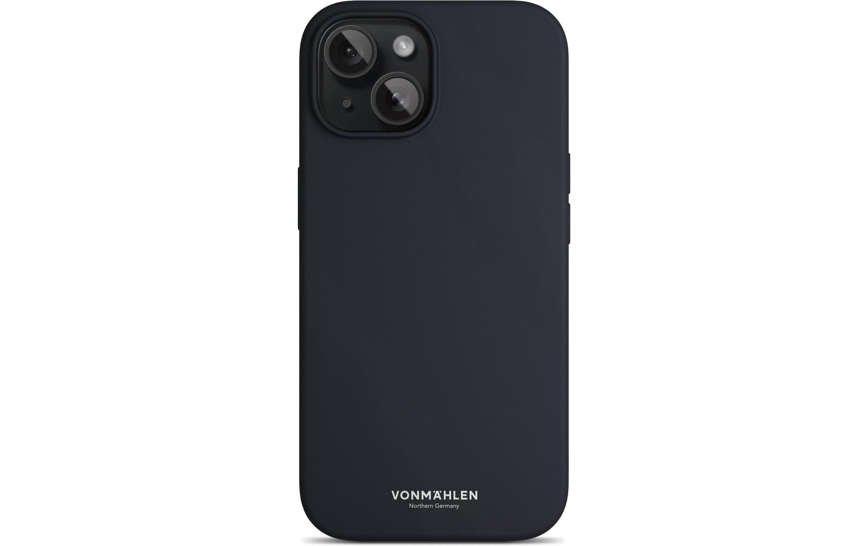 1703936 - Mediatech Vonmählen Eco Silicone Case Navy iPhone 15 Plus
