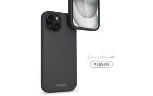 1703936_1 - Mediatech Vonmählen Eco Silicone Case Navy iPhone 15 Plus