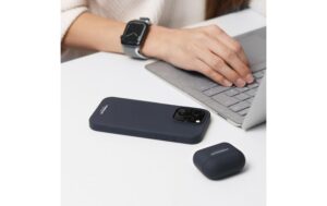 1703936_4 - Mediatech Vonmählen Eco Silicone Case Navy iPhone 15 Plus