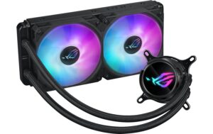 Asus ROG STRIX LC III 240 ARGB Liquid CPU Cooler, LCD, 2x120mm ARGB