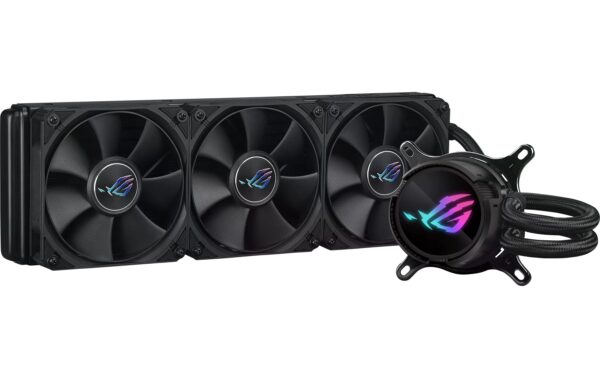 Asus ROG STRIX LC III 360 Liquid CPU Cooler, LCD, 3x120mm