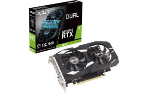 1704666 - Mediatech ASUS DUAL RTX3050 O6G, GDDR6 GeForce RTX3050, 1x DVI, 1x HDMI, 1x DP