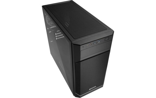 Sharkoon V1000 RGB Micro-ATX, 2x U3, TG, 3x 120 ARGB Ring Fan