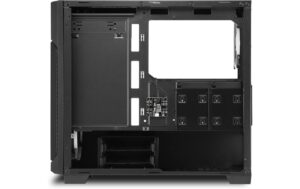 Sharkoon V1000 RGB Micro-ATX, 2x U3, TG, 3x 120 ARGB Ring Fan