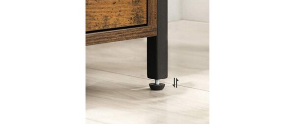 1706259_4 - Mediatech Vasagle Beistelltisch mit 2 Schubladen 45x45x60 cm (LxBxH) , Traglast max. 40kg