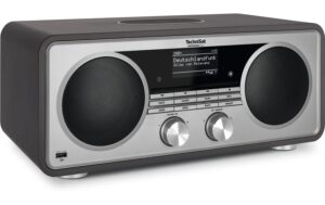 Technisat DigitRadio 602, DAB+ Radio Anthrazit-Silber, Internetradio, CD, BT