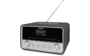 1707831_4 - Mediatech TechniSat DigitRadio 586, Anthrazit-Silber DAB+, Internetradio, CD, BT, QI Charge, App