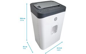 1708428_3 - Mediatech HP Aktenvernichter One Shredder Auto 200CC bis 200 Blatt, 28 Liter, Sicherheitsstufe 4