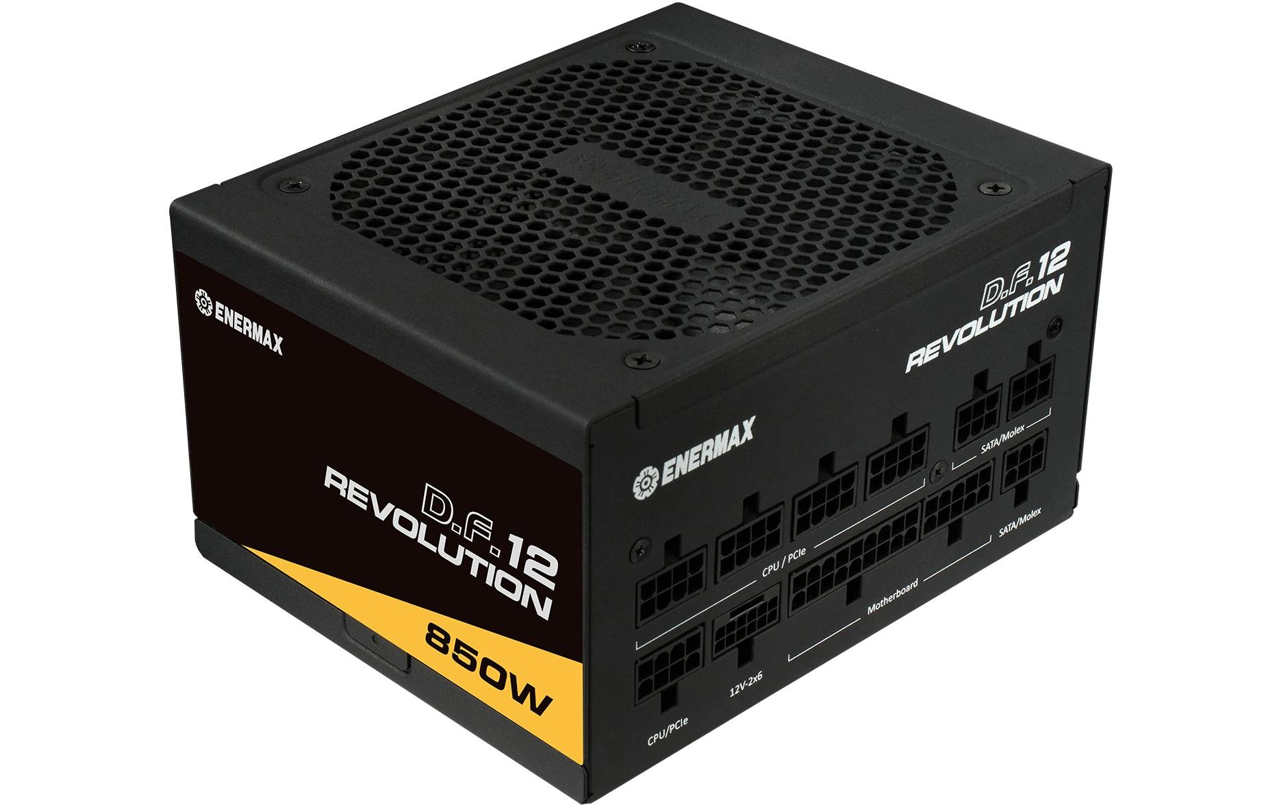 1708605 - Mediatech Netzteil Enermax Revolution DF12 850W 80+Gold, volmodular kaufen Schweiz | Mediatech.ch