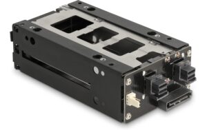 1709026_2 - Mediatech Delock Slim Bay Wechselrahmen für 2x2.5 U.2 NVMe SSD