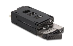 1709026_3 - Mediatech Delock Slim Bay Wechselrahmen für 2x2.5 U.2 NVMe SSD