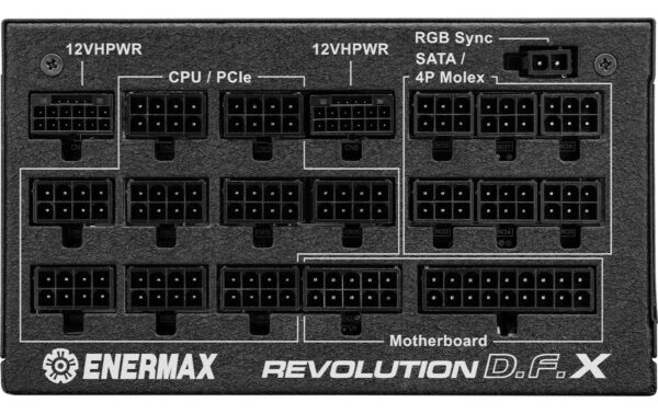 1709140_6 - Mediatech Netzteil Enermax Revolution DFX 1650W 80+Gold, volmodular