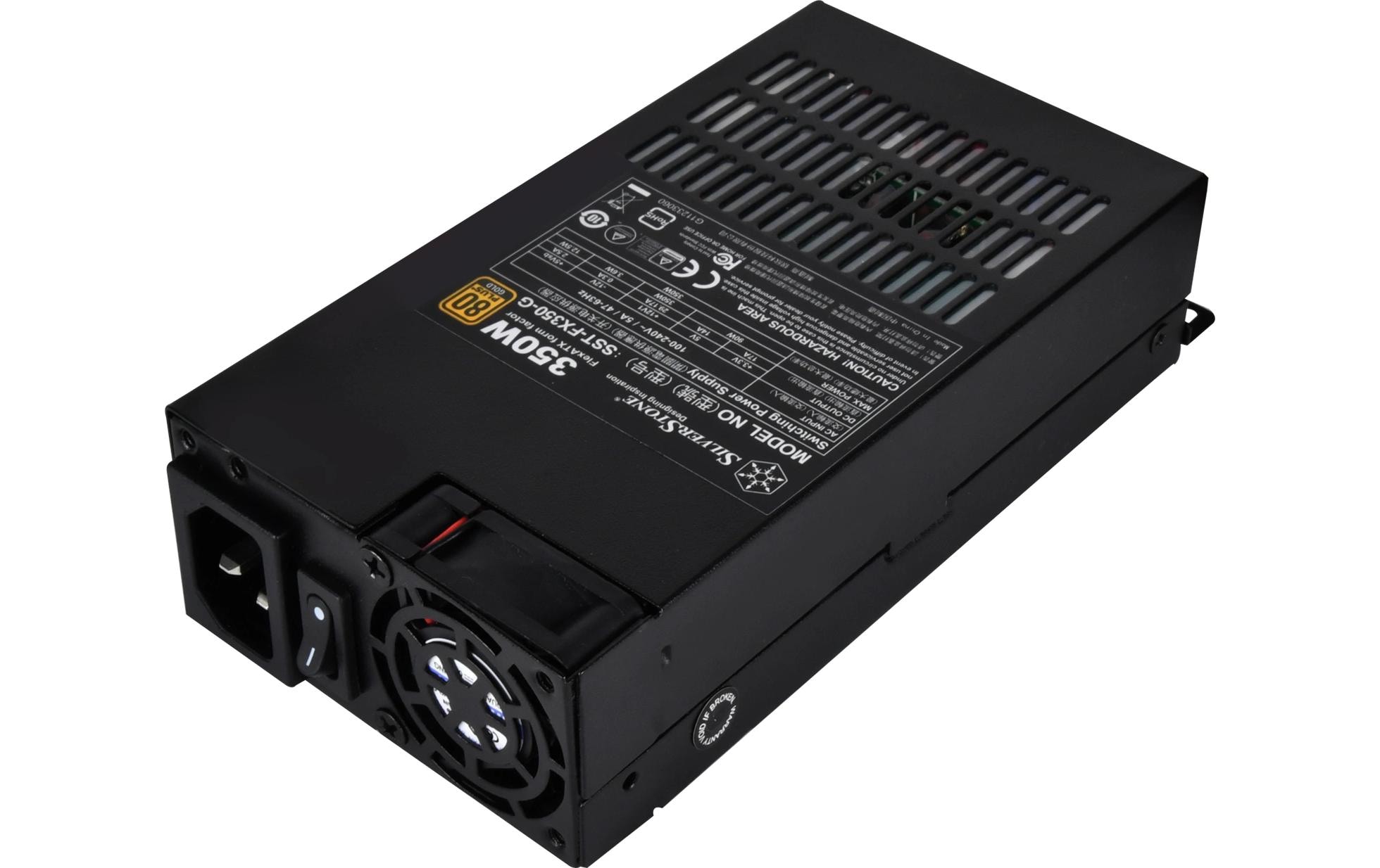 1711142 - Mediatech Netzteil SilverStone SST-FX350-G Flex ATX, 80+ Gold kaufen Schweiz | Mediatech.ch