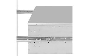 Silverstone SST-RMS06-22 Rackschiene für Gehäuse 430mm breit. max 45 kg
