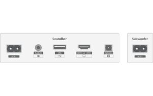 Philips TAB5309, 2.1 Soundbar 240W, Bluetooth