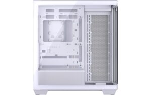 Corsair Midi Tower 3500X TG Weiss ohne Lüfter vorinstalliert